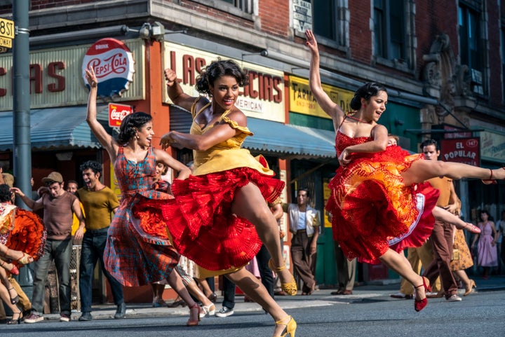 Ariana DeBose as Anita in "West Side Story," debuting in 2021. 