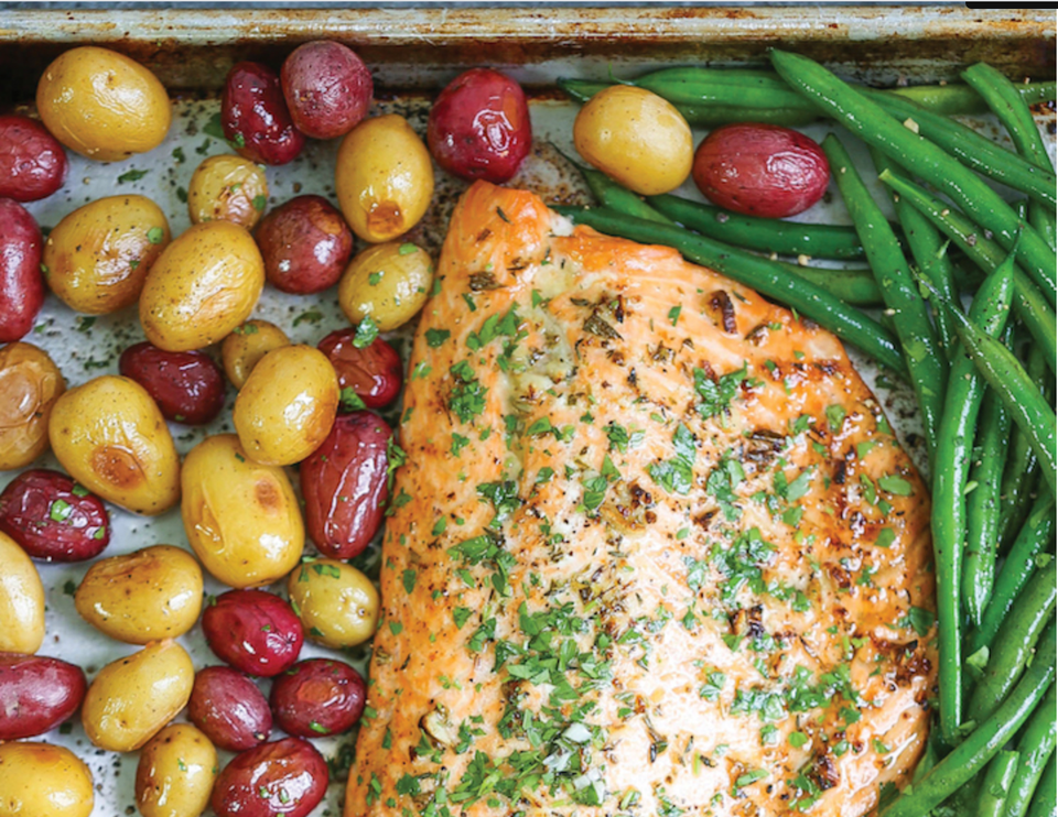 Sheet Pan Thanksgiving Dinner - Damn Delicious