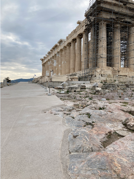 Η νέα διαδρομή δίπλα στον Παρθενώνα 