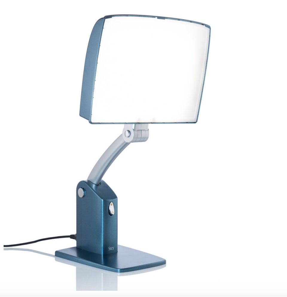 A Light Therapy Lamp