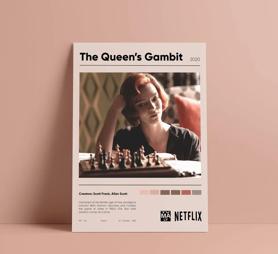 The Queen's Gambit / Beth Harmon Poster for Sale by
