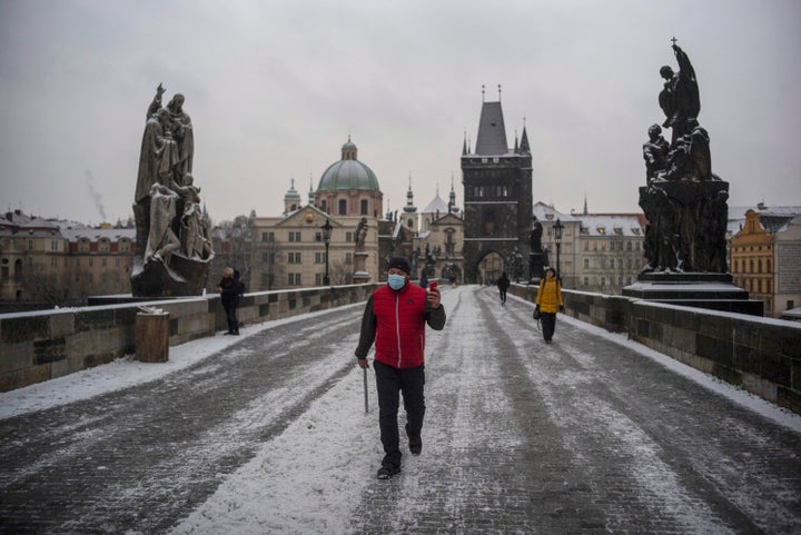 The Czech Republic kept the coronavirus at bay all year until the early fall, when cases rose exponentially. 