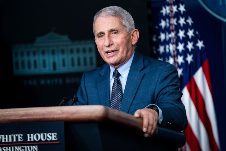 Director of the National Institute of Allergy and Infectious Diseases, Anthony Fauci.