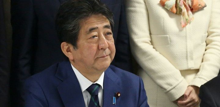 安倍前首相（2020年11月30日撮影）