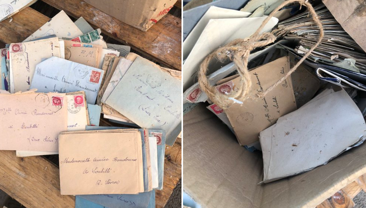 Les 200 lettres d'amour retrouvées dans la déchetterie