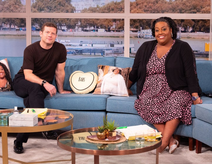 Dermot O'Leary and Alison Hammond