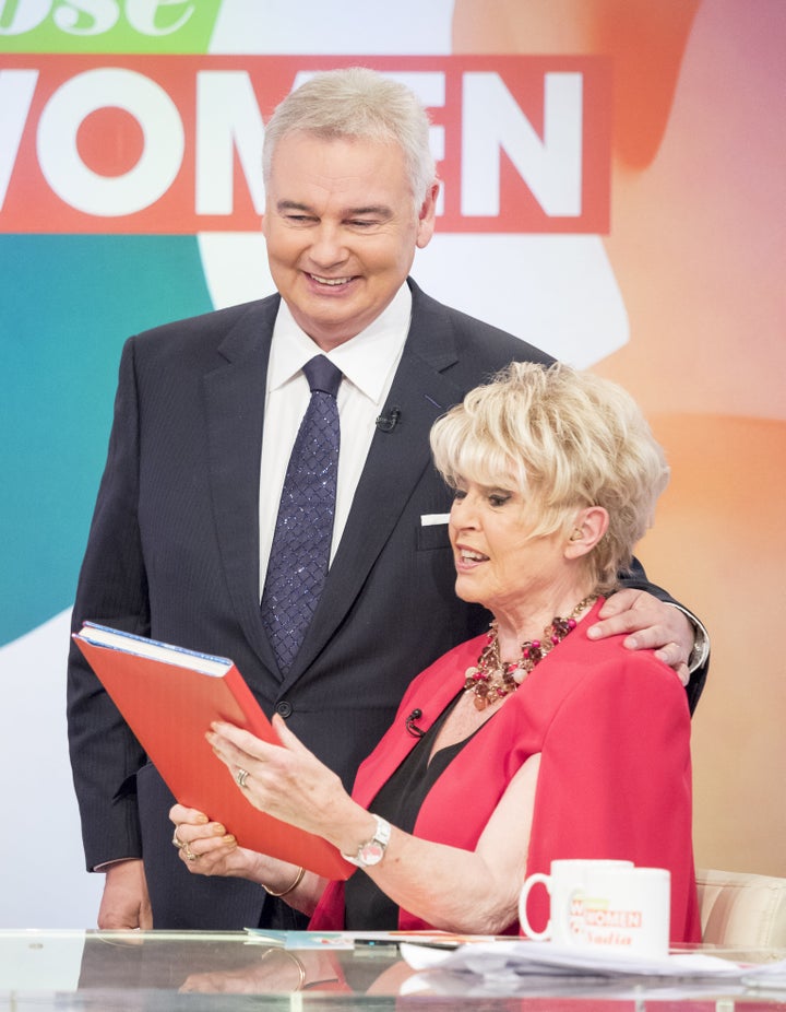 Gloria Hunniford is good friends with Eamonn and Ruth