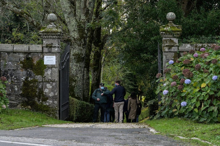 Entrada del Pazo de Meirás.