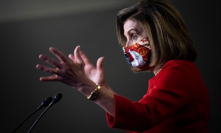 Speaker Nancy Pelosi suggested that additional unemployment benefits could be tacked onto a broader funding bill that Congress has to pass by Dec. 11 to prevent a partial government shutdown.