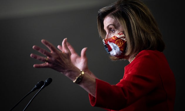 Speaker Nancy Pelosi suggested that additional unemployment benefits could be tacked onto a broader funding...