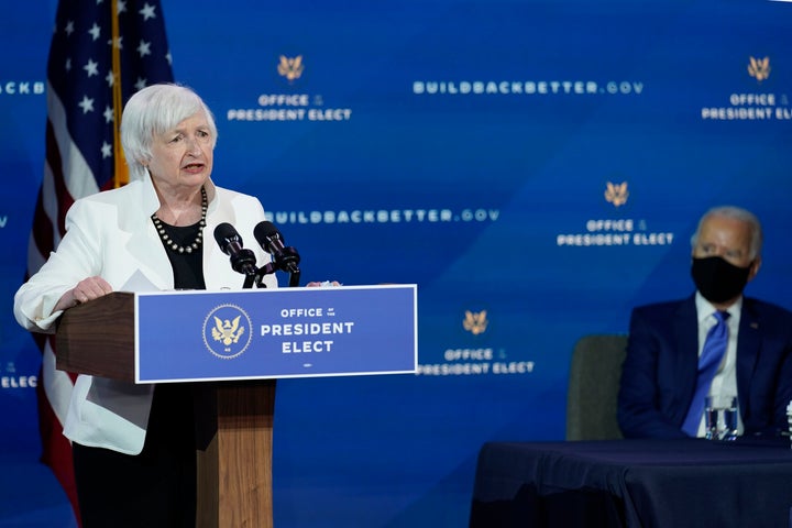 President-elect Joe Biden has tapped former Fed Chair Janet Yellen to be his treasury secretary.