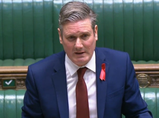 Labour leader Sir Keir Starmer.