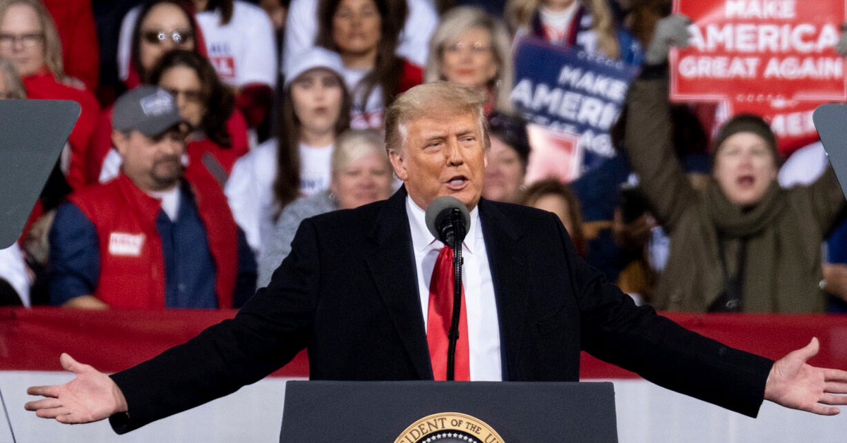 Trump Presses Own Election Grievances At Rally For Georgia Senators ...