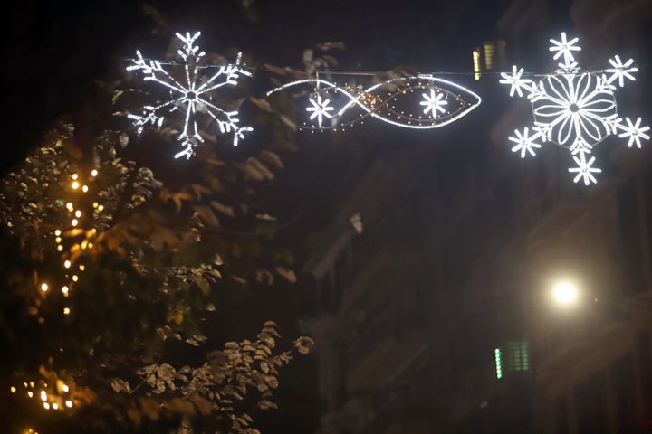 Χριστουγεννιάτικος στολισμός στην Θεσσαλονίκη