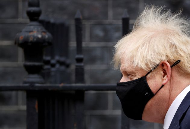 British Prime Minister Boris Johnson leaves Downing Street in London, Britain, on October 7, 2020. REUTERS / John ...