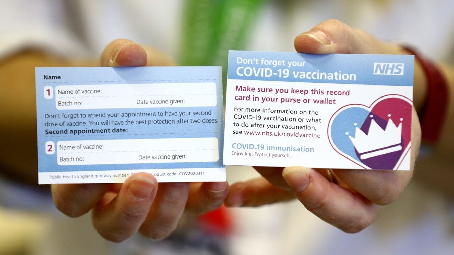 What You Need To Know About The Coronavirus Vaccine Card ...