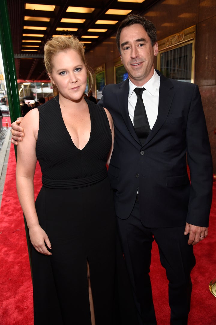 Schumer and her husband, Chris Fischer, attend the 72nd Annual Tony Awards on June 10, 2018 in New York City. 