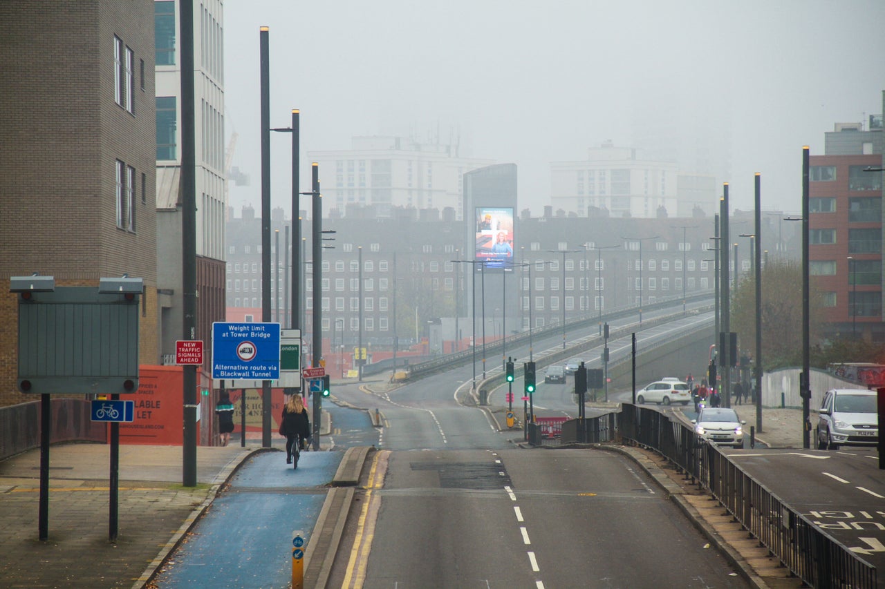 A high street in Newham. The east London borough has the highest number of households living in temporary accommodation in the country.