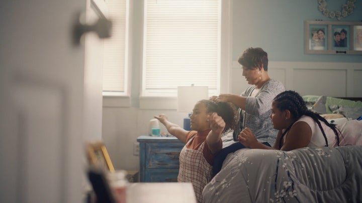 It’s all about hair care for mother Ashley and daughters Lillie and Daisy.(Photograph: Courtesy of Pantene)