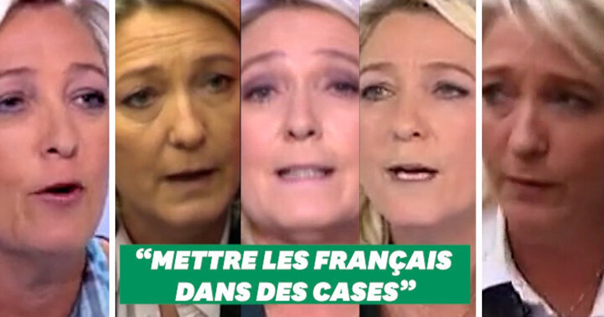 Marine Le Pen N Aime Pas Mettre Les Francais Dans Des Cases Sauf Quand Ca L Arrange Le Huffpost Marine Le Pen N Aime Pas Mettre Les Francais Dans Des Cases Sauf Quand Ca L Arrange Le Huffpost
