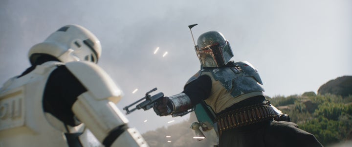 Temuera Morrison is Boba Fett in "The Mandalorian."