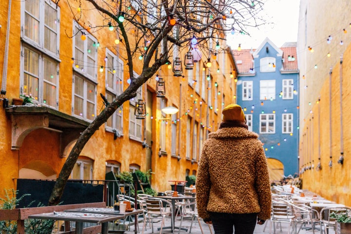 You can have a Scandinavian-style winter even if your area doesn't have this kind of architecture.