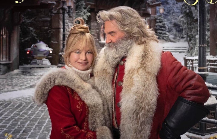Kurt Russell y Goldie Hawn en 'Crónicas de Navidad 2'.