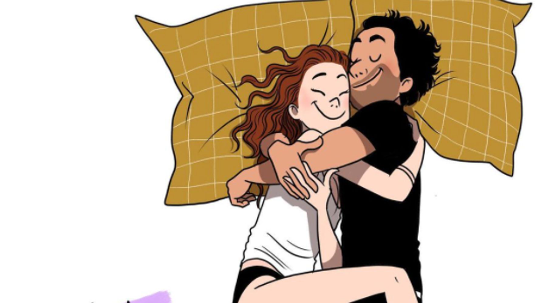 Ce Dessin De Margaux Motin Va Parler A Tous Les Couples Qui Detestent Dormir Colles Le Huffington Post Life