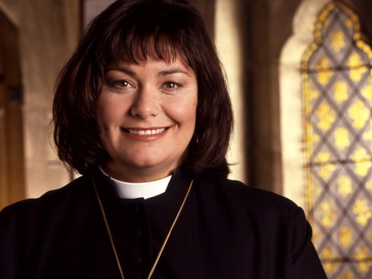 Dawn French as Geraldine Granger in The Vicar Of Dibley