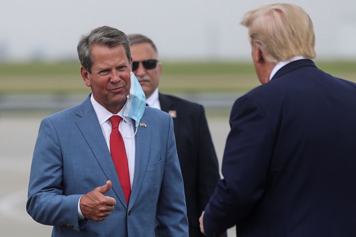 Kemp is facing Trump’s wrath after certifying President-elect Joe Biden's win in his state.