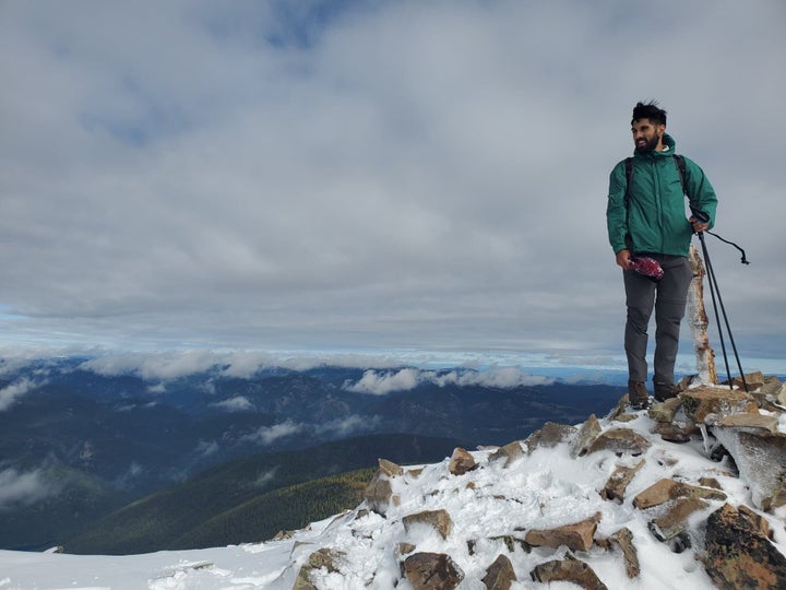 Peter Singh, 26, is a medical school student at the University of British Columbia. He found solace in nature when coping with his father's death in 2014.