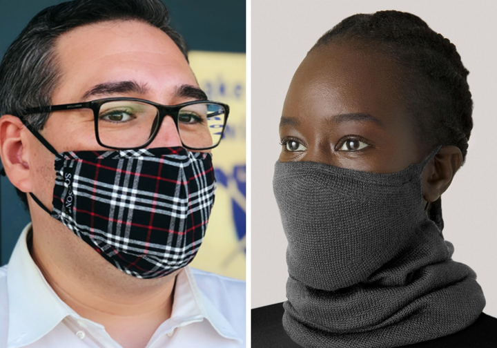 Face masks come in a variety of colors, fabrics and sizes. Find one that's right for you.