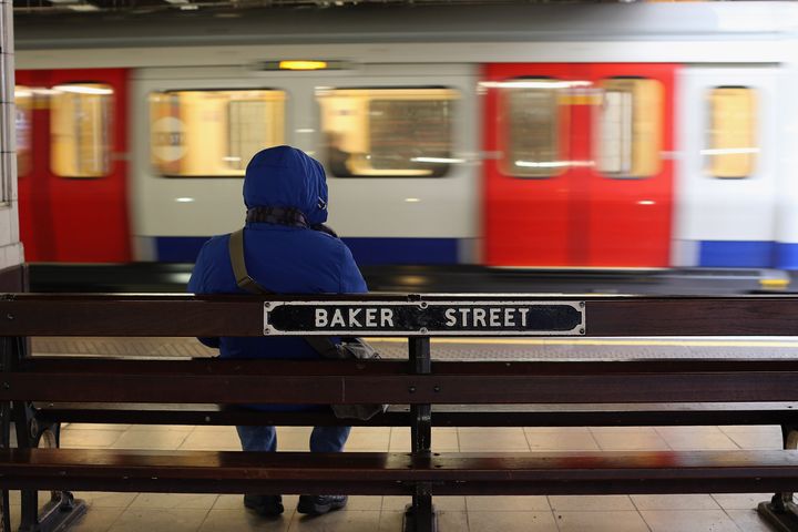 Baker Street tube station. 