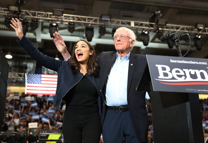 Republicans used Eastman's positions and comments to tie her to Rep. Alexandria Ocasio-Cortez (D-N.Y.) and Sen. Bernie Sanders (I-Vt.), polarizing figures in a moderate district.