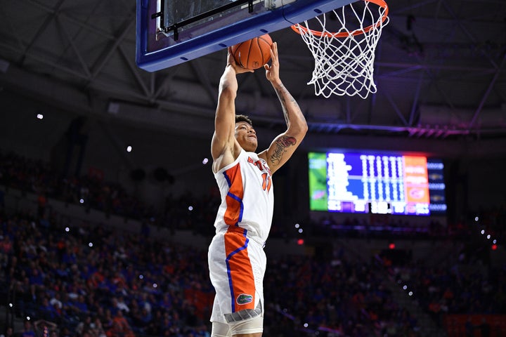 Keyontae Johnson of the University of Florida Gators collapsed during a game against Florida State University on Saturday.