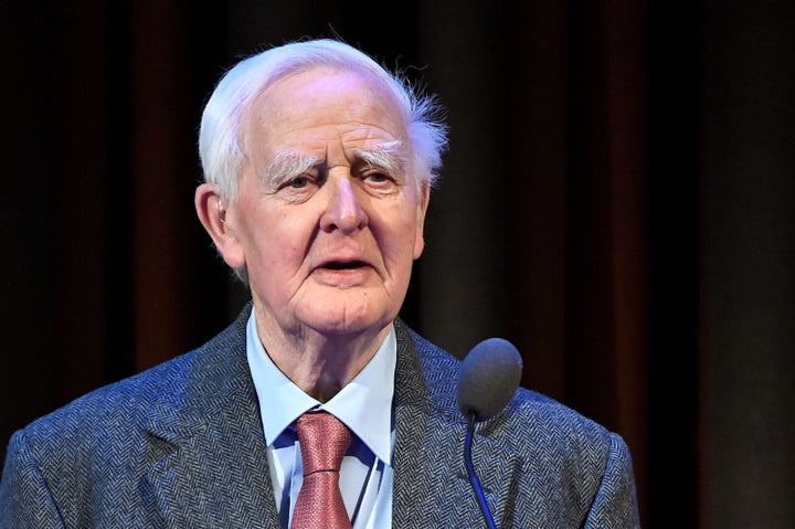 <a href="https://www.huffpost.com/topic/john-le-carre" target="_blank" role="link" class=" js-entry-link cet-internal-link" data-vars-item-name="John le Carré" data-vars-item-type="text" data-vars-unit-name="5fd69e98c5b663c37597a689" data-vars-unit-type="buzz_body" data-vars-target-content-id="https://www.huffpost.com/topic/john-le-carre" data-vars-target-content-type="feed" data-vars-type="web_internal_link" data-vars-subunit-name="article_body" data-vars-subunit-type="component" data-vars-position-in-subunit="2">John le Carré</a>, the novelist of espionage, spy craft and intrigue whose cloak-and-dagger tales of the Cold War ensnared a generation of readers, died Saturday. He was 89.