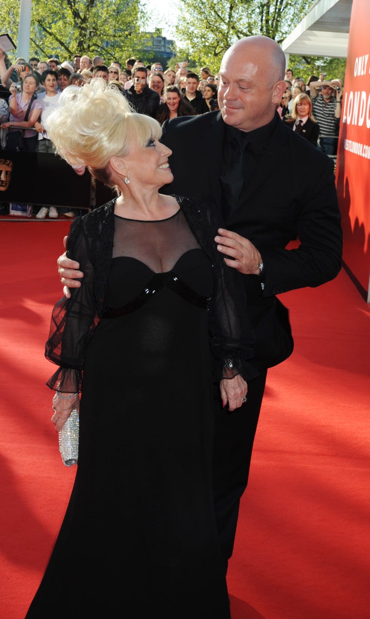 Barbara Windsor and Ross Kemp, pictured in 2009