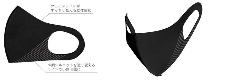 「小顔シルエットマスク」商品イメージ