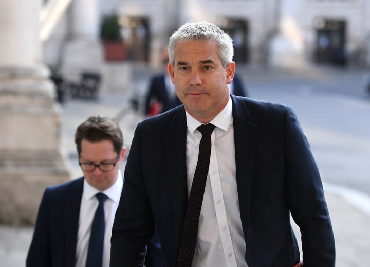 Britain's Chief Secretary to the Treasury Steve Barclay.