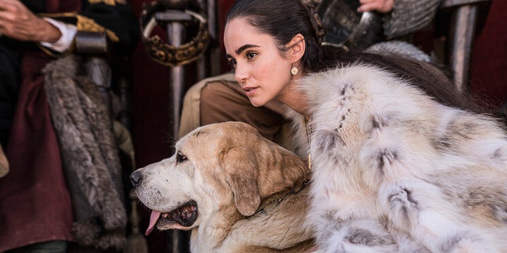 Alicia Sanz es Urraca en 'El Cid'.
