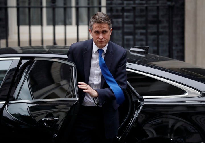 Education secretary Gavin Williamson