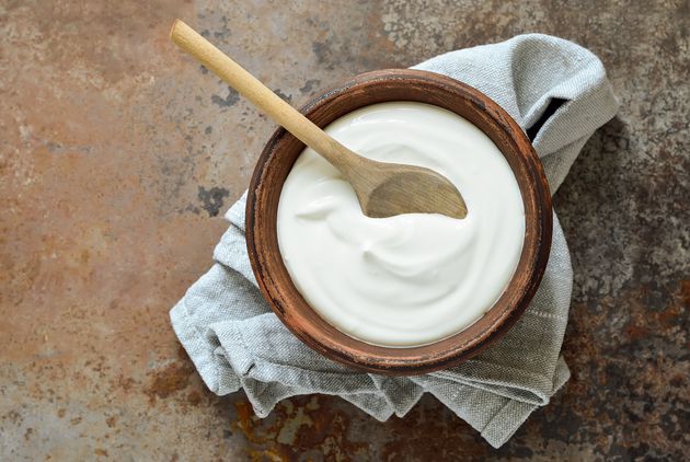 Plain yogurt contains tryptophan, which increases the production of melatonin and can help you get a good night’s sleep.