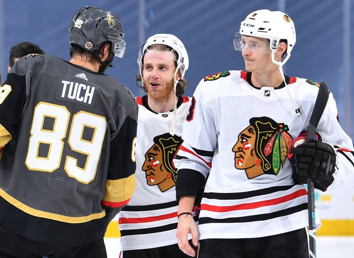 The NHL's Chicago Blackhawks have said they will keep their name, in the belief that it falls on the right side of “a fine line between respect and disrespect.” It's an argument similar to those Washington's NFL team and Cleveland's baseball team long made to justify their own inaction.