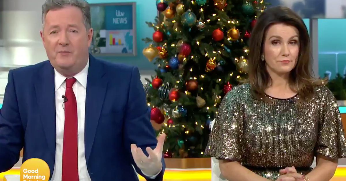 Piers Morgan Blasts Government's 'Mixed Messaging' Over ...