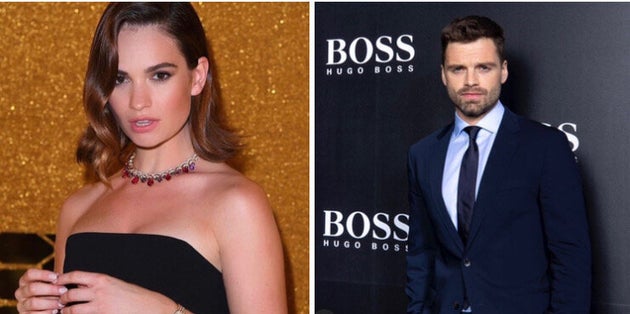 Lily James et Sebastian Stan.