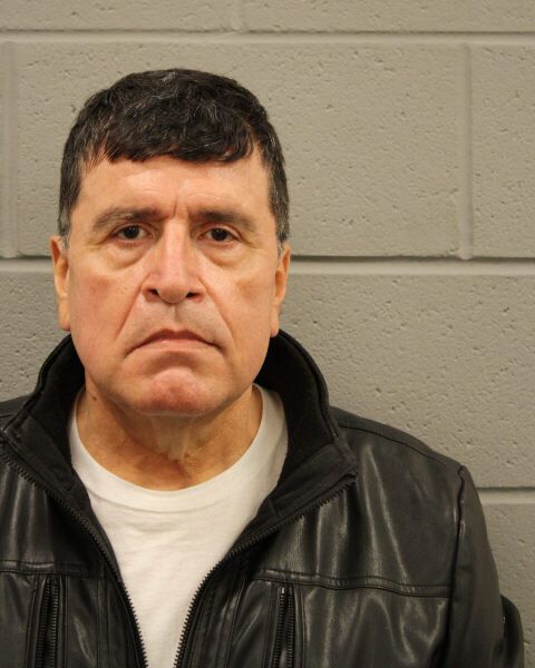 Former Houston Police captain Mark Anthony Aguirre, 63, was arrested on Tuesday after accused of threatening a repairman whom he wrongly believed was involved in an election scheme