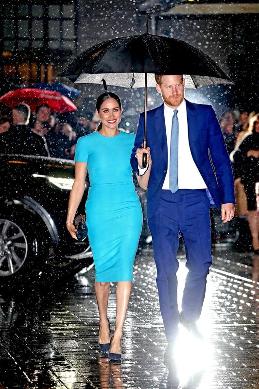 Prince Harry and Meghan Markle at the Endeavor Fund Awards in London on March 5.