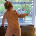 Daily Dance-Off Between Toddler And Mailman Is Peak