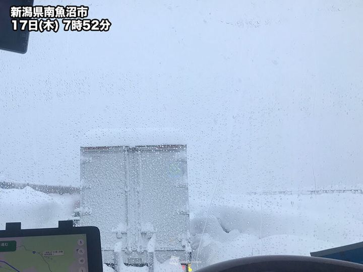 ※停車中の車内より撮影