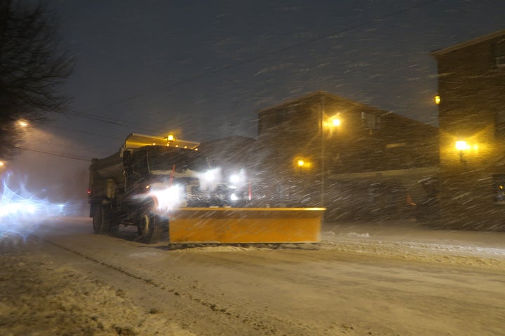 More than 60 million people have been placed under weather warnings as what's expected to be the most powerful nor'easter in a decade threatens to dump up to two feet of snow across the East Coast with winds of up to 50mph.